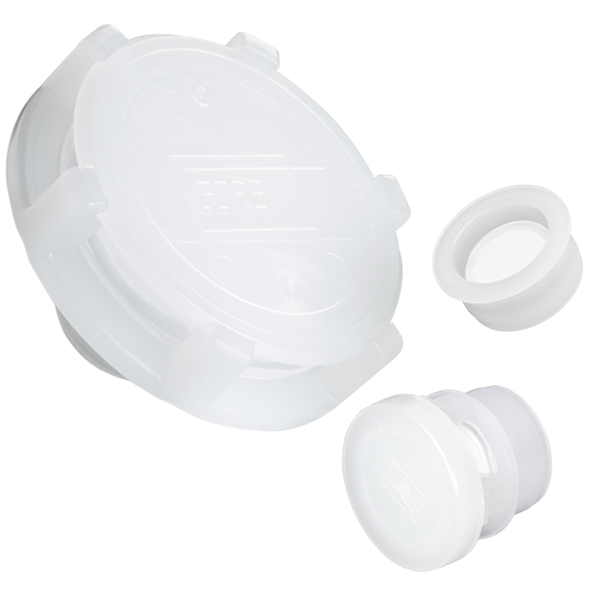 戈爾插入式防水透氣產品可提供多種尺寸和樣式，通過壓合式或卡扣式安裝進行集成。